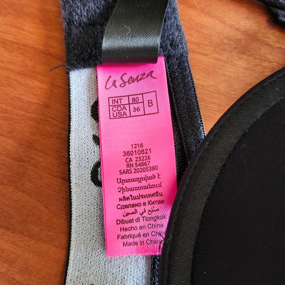 Black Women's Bra by - Picture 2 of 5